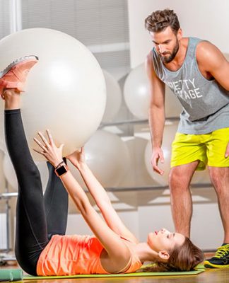 Perfekcyjny fitness z profesjonalistą